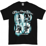 Trijų dienų &bdquo;Grace Screaming Squares&ldquo; juodi unisex mar&scaron;kinėliai S