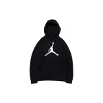 Air Jordan Jumpman Logo Fleece Puloveris su gobtuvu Vyri&scaron;ki vir&scaron;utiniai drabužiai Juodas AV3146-010 M black