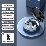 &bdquo;Sleep Invisible&ldquo; belaidės ausinės &bdquo;Bluetooth 5.3&ldquo; ausinės &bdquo;Mini TWS&ldquo; triuk&scaron;mą slopinančios miego ausinės, žaidimų el. sportinės ausinės, paslėptos ausinės juoda