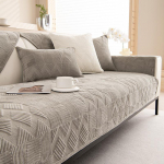 Pliu&scaron;inės geometrijos sofos užvalkalai, augintiniai, vaikų kilimėliai, sofų užvalkalas, neslystantis sofos apsauginis užvalkalas, vientisos spalvos sofos pagalvėlė svetainei 30x50cm pillowcase žalia