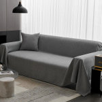 Vienspalvis &scaron;enilinis sofos užvalkalo audinys visiems sezonams. Storas neslystantis sofos rank&scaron;luostis Paprastumas Visi&scaron;kai apvyniojamas sofos rank&scaron;luostis 90x90cm 1pcs