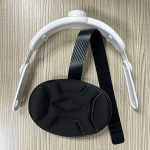 Galvos dirželis suderinamas su Meta Quest 3 galvos dirželiu, reguliuojamas, patogus, pakaitalas elitiniam dirželiui, lengvas ir mink&scaron;tas PU kempinė Package:22.6*21.7*7cm balta/juoda