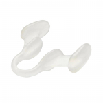 1 vnt. skaidrios/oranžinės silikoninės nosies segtukas nuo knarkimo nosies plečiantis preparatas, stabdantis knarkimą, lengvai kvėpuojantis, pagerinantis miego slogą skaidri