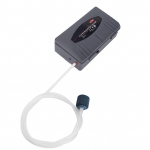 Akvariumo oro siurblių rinkiniai Deguonies oro siurblys su vamzdiniu oro akmeniu, skirtas žuvų bako akumuliatoriui juoda