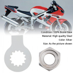 Priekinio žvaigždutės veržlės fiksavimo poveržlės fiksatoriaus rinkinys YAMAHA R6 YZF 600 1000 TDM 850