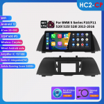 Ossuret For BMW X1 F48 (2016-2017 m)NBT su GPS navigacija Radijas Vaizdo įra&scaron;ų automobilio stereosistemos daugialypės terpės grotuvas Belaidis Carplay Android Auto I&scaron;manusis ekranas HC2 2G 32G AI