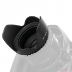 52 mm Žiedlapio formos fotoaparato objektyvo gaubtas Nikon Canon Sony 52 mm objektyvui