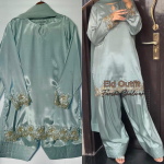Indi&scaron;kas Pakistano Dizainerio Salwar Kameez Bollywood Gražus Farshi Salwar Kostiumas VEL-2214 A L-40