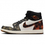 Air Jordan 1 Retro High OG Gyvatės Metų Vyri&scaron;ki Sportbačiai Juodi Kreminiai Įvairių Spalvų IB3165-091 35.5