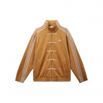Adidas Originalūs Gyvatės Metų Riboto Leidimo Universalūs Laisvo Stiliaus Dryžuoti &Scaron;varkai Unisex &Scaron;varkas Daugiasluoksnis-Bronzinis JZ9926 XL