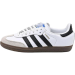 Adidas Originals Samba Og Patogūs Universalūs Neslystantys Patvarūs Žemi Vaikų Riedlenčių Batai Vyri&scaron;ki Riedlenčių Batai Balti Juodi JQ4112 36⅔