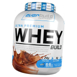 Baltymas raumenų masės atstatymui ir augimui, Ultra Premium Whey Build, EverBuild Nutrition(29385002) 2270g Raspberry