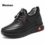 Nauji Rudens ir Žiemos Ladies Plus Velvet Sneakers Stori Neper&scaron;lampami &Scaron;ilti Batai 36