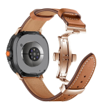 Auk&scaron;čiausios kokybės odinis dirželis Samsung Galaxy Watch 8 Classic 46mm 8 44mm 40mm Auk&scaron;čiausios klasės apyrankė Galaxy Watch 8-7 Ultra Watch Ultra 2025 beige
