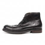 Vyri&scaron;ki odiniai batai Natūralios odos batai Vyri&scaron;ki Brogues Aulinukai Rankų darbo Retro odiniai batai Prabangūs vyri&scaron;ki oficialūs batai 38 juoda