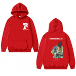 Kar&scaron;tas i&scaron;pardavimas The Notorious Big Hoody Biggie Smalls Dvipusis spaudinys Megztinis vyrams moterims Mados Hip Hop Oversized su gobtuvu Sportinis kostiumas S