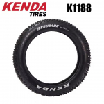 Kenda K1188 20x4.0 Dviračio padanga Krusade Fat Tire 20 x4.00 Vielinė Clincher SRC Padanga Sniego motociklo dviračio padanga Paplūdimio dviračio padanga Wire
