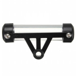 Universalus vandeniui atsparus aliuminio motociklo motociklo mopedo saugus mokesčių disko laikiklis cilindrinis vamzdis juoda