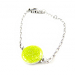 NOA [H4782] - Bracelet Cr&eacute;ateur 'Nora' vert žalia