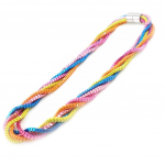 Les Tr&eacute;sors De Lily [I9283] - Collier cr&eacute;ateur 'Coloriage' tutti frutti įvairiaspalvis