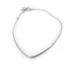 Les Tr&eacute;sors De Lily [K3438] - Bracelet Argent 'Chor&eacute;graphie'