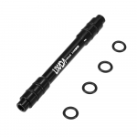 Lixada 12 mm&ndash;9 mm QR adapteris MTB dviračio a&scaron;ies stebulė, greito atjungimo 100 mm dviračio priekinio rato stebulė juoda