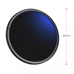 K&F CONCEPT 82 mm itin plonas kintamas ND filtras ND2&ndash;ND400 reguliuojamas neutralaus tankio filtras ND2-ND400 82mm