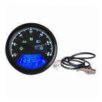 12000 aps./min. 6 pavarų universalus motociklo LCD skaitmeninis 199 km/h spidometro odometro ap&scaron;vietimas motociklas