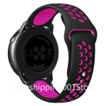 20/22 mm silikoninė juostelė, skirta Samsung Galaxy Watch 3 4 klasikiniam dirželiui S3 46/42 mm Huawei Watch GT2 Correa apyrankė Active 2 40 mm 44 mm dirželis 22mm watch strap