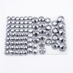 1 komplektas motociklo varžtų chromo varžtų dangtelių dangtelių rinkinys, skirtas Harley-Davidson Dyna Glide TWIN CAM 1991&ndash;2013 m. motociklo priedams