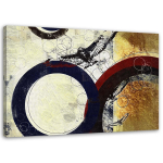 Drobės spaudinys Abstract Circle