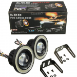 ŚWIATŁA DRL COB LED dzienne angel eye, średnica 8,9cm
