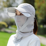 Moteri&scaron;ka vasarinė skėtė nuo saulės ir apsauginė nuo saulės skrybėlė, lauko veido kaukė, kepuraitė su snapeliu, elektrinio dviračio beisbolo kepuraitė nuo saulės 56-58cm