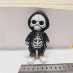 2023 m. &scaron;aunios skeleto figūrėlės Helovino skeleto lėlės dervos ornamentas Helovino dovanos