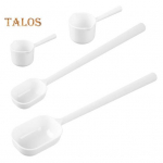 4 vnt. Cukraus &scaron;auk&scaron;tai Didelės talpos Daugiafunkciniai Patogus sukibimas Naudingas Ne&scaron;iojamas Kavos semtukas Pieno miltelių &scaron;auk&scaron;tas Namų reikmenys balta