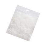 Sulankstomas kron&scaron;teinas kriauklės sietelis Kriauklės kanalizacijos sietelis, tinkamas maisto likučiams virtuvėje filtruoti 50Pcs/Set Filter bag balta