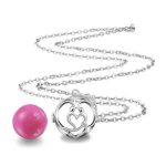 Bola de grossesse coeur et personnages grelot rose