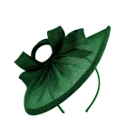 Bowknot Decor Elegant Fascinator kepurė su plaukų lanku Sweet Noble Dekoratyvinė nuo kritimo retro imitacija Lininė vestuvinė skrybėlė Plaukų aksesuarai
