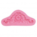 3D baroko karūninio cukraus fondant &scaron;okoladinio pyrago silikono formos virtuvės kepimo dekoras