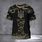 vasariniai drabužiai 3D spausdinti vyri&scaron;ki mar&scaron;kinėliai Kareivis laisvalaikio trumpomis rankovėmis Camo mar&scaron;kinėliai Vėliava Trident logotipo mar&scaron;kinėliai S