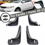 Formuotų automobilių purvasargių rinkinys Kia Forte / Cerato 2009-2013 Purvasargiai Purvasaugiai Purvasaugiai 2010 2011 2012 m.