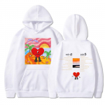 Bad Bunny Hoodies Unisex/moterys UN VERANO SIN TI Muzikos albumas Hoody Fashion Harajuku Hip Hop Streetwear Unisex's Hoodies Megztinis 3XL
