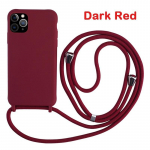 Crossbody Lanyard silikoninis dėklas, skirtas iPhone 16 15 14 13 12 11 Pro Max XSMAX XR 8 7 Samsung S25 S24 S23 S22 S21 Ultra Plus S21FE A15 A55 A16 A53 A14 A54 iPhone 15