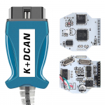 INPA K+DCAN skirtas BMW OBD2 prie USB sąsajos jungiklis FTDI FT232RL Full Chip OBDII diagnostikos įrankis INPA K CAN mėlyna