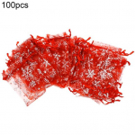 Dovanų mai&scaron;eliai Dekoratyvinis ply&scaron;imui atsparus organza &scaron;ventinis vakarėlis, skirtas festivaliams 8*11cm