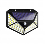 1/2/4/6 vnt 100 LED sieniniai &scaron;viestuvai lauko saulės lempa PIR judesio jutiklis saulės energija varomas saulės &scaron;viesos gatvės &scaron;viestuvas sodo dekoravimui 1PC