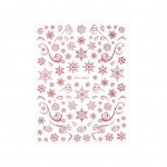 I&scaron;skirtinis nagų dailės pleistras, mini kalėdiniai ra&scaron;tai B