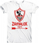 Zamalek Sporting Club Of Egypt Football Soccer Tee Team Sports Unisex mar&scaron;kinėliai S