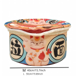 Mielas greitai paruo&scaron;iamų makaronų formos kačių lizdas, &scaron;iltas ir jaukus žieminis katės guolis 40cm/15.57in