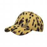 Auksinė leopardo ra&scaron;to beisbolo kepurė moteri&scaron;ka pavasario vasara lauko kepurė nuo saulės suri&scaron;ti į uodegą Panamos kepuraitė su antgaliu skrybėlė Snapback kepurė geltona